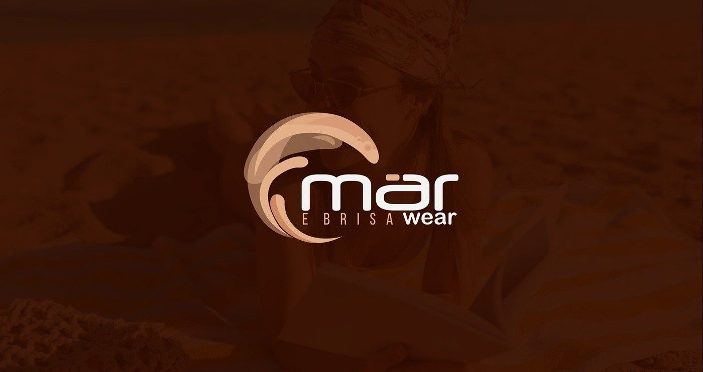 Identidade visual Mar e Brisa Wear - Fruto9 Digital