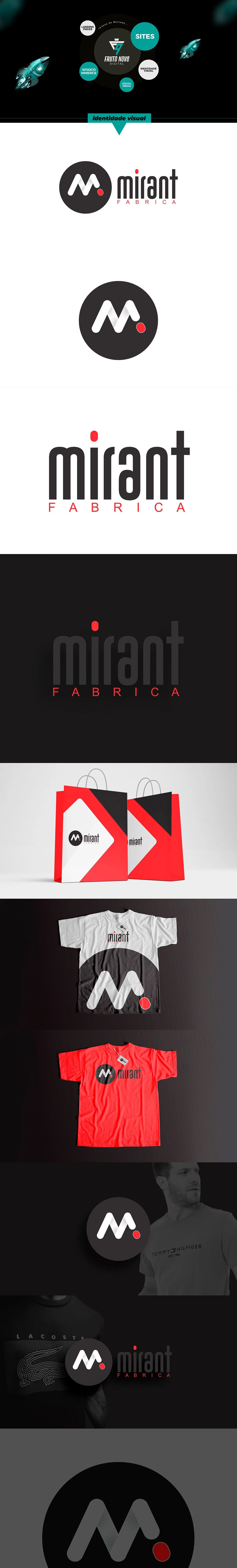 Apresentação da identidade visual Mirant Fábrica