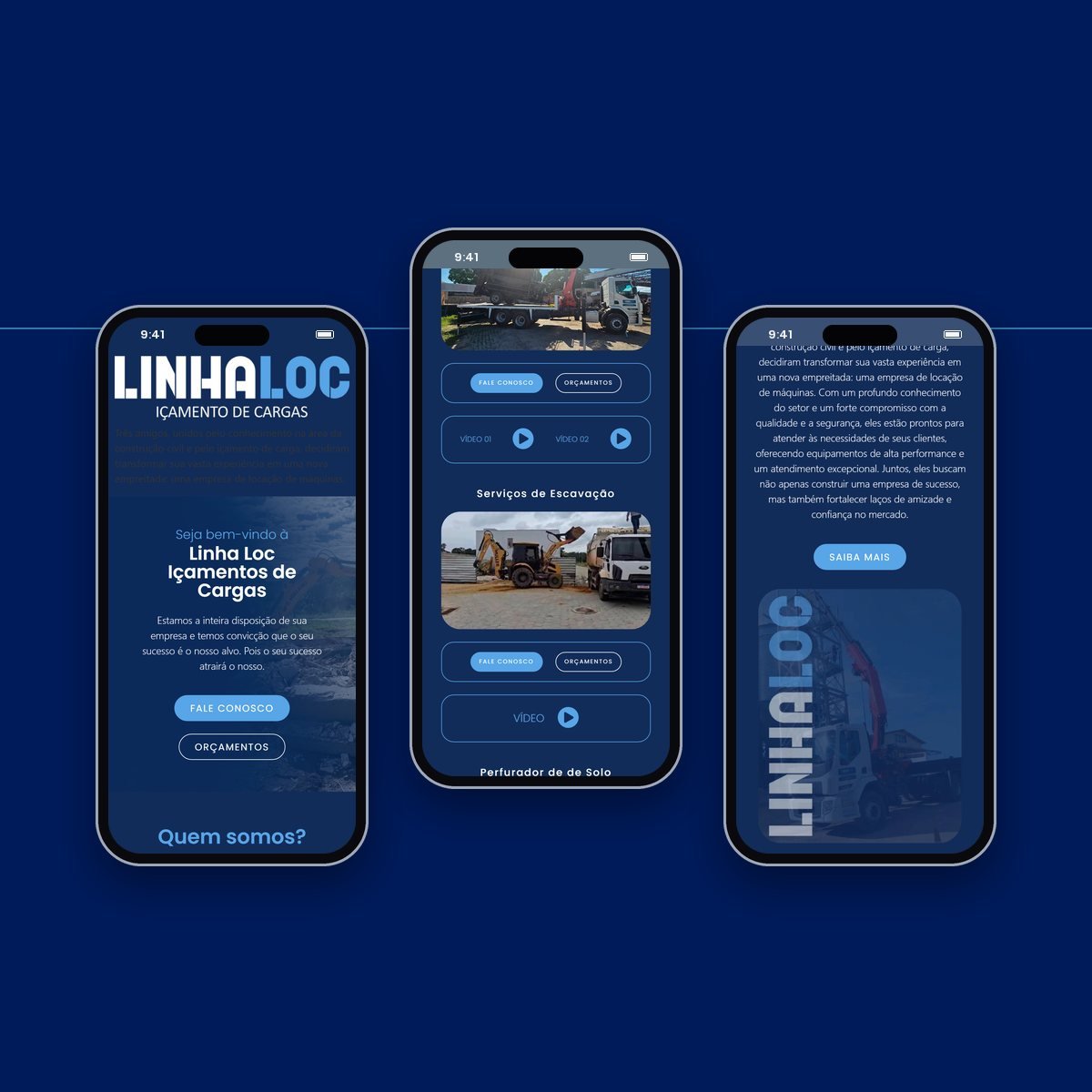 Linha Loc no celular
