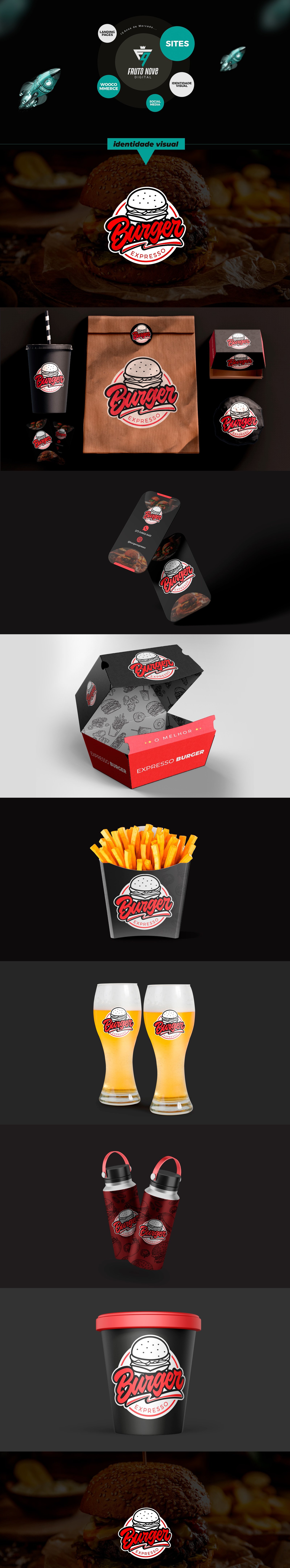 Identidade Visual - Burger Expresso